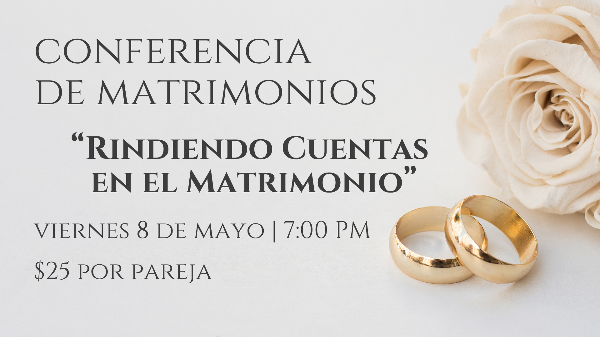 Conferencia de Matrimonios