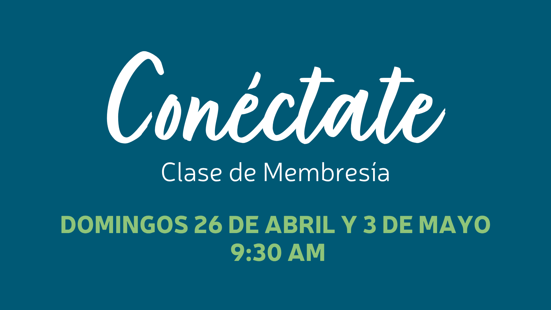 Conéctate