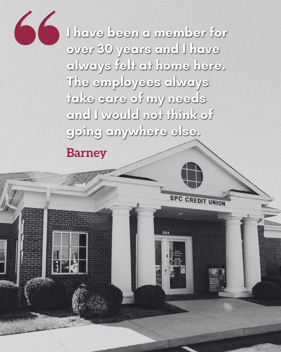 We love hearing how our team makes a difference in your day! Thank you for being a part of the SPC family. 💙
