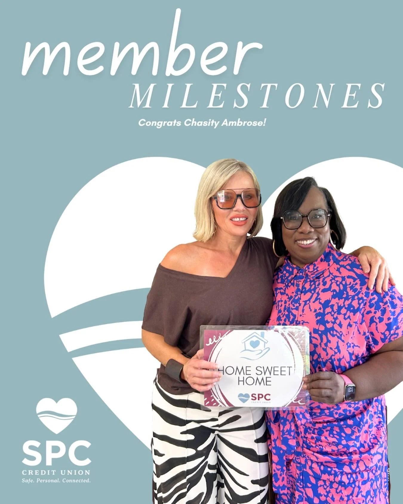 We love being a part of our members&rsquo; biggest life moments! 🥰 For this #SPCMemberMilestone, we are cheering on Chasity Ambrose as she works toward buying her own very first home.

We&rsquo;re so honored to walk alongside her on this journey and