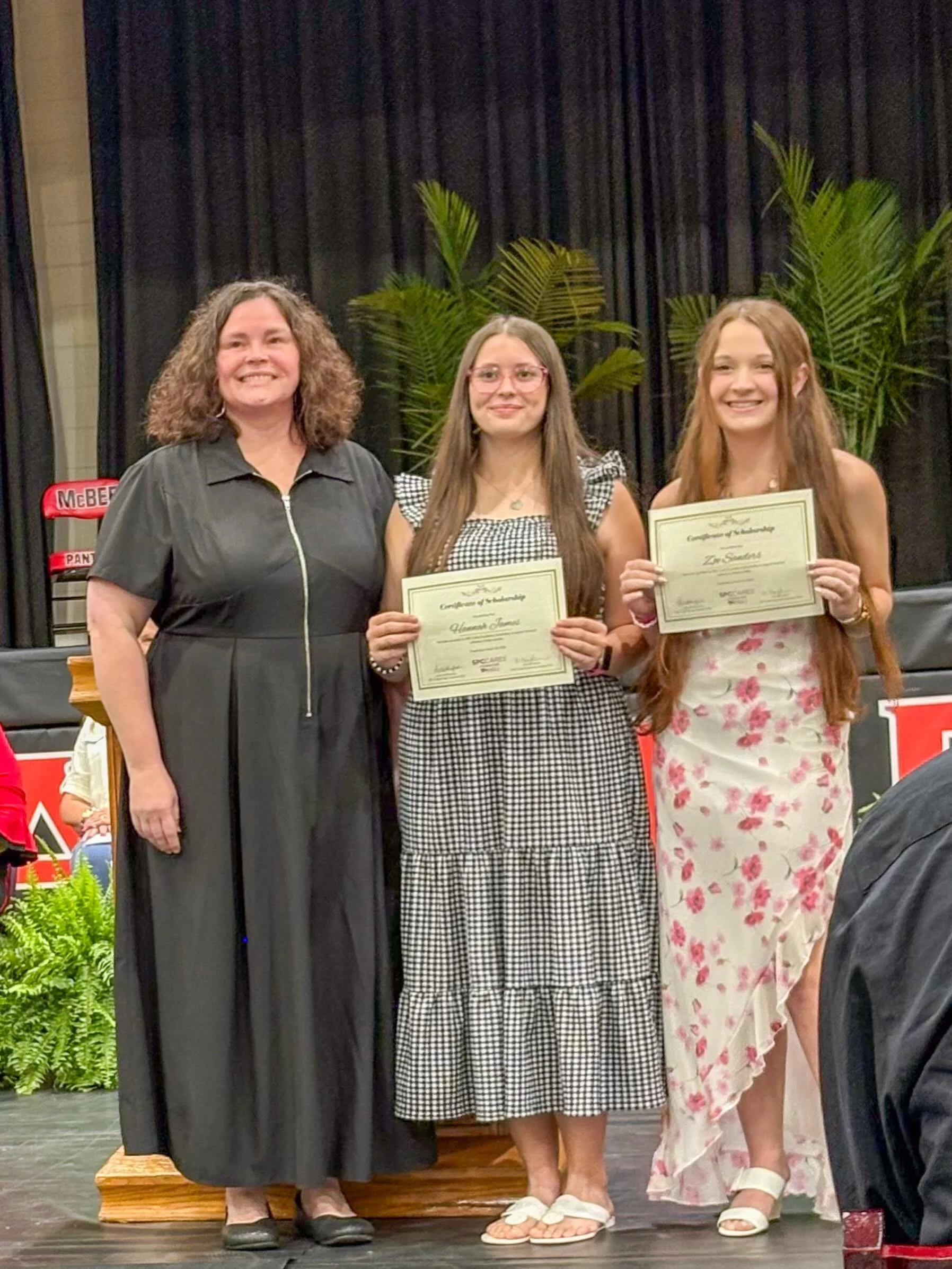 Let&rsquo;s hear it for McBee High School seniors Hannah James and Zoe Sanders! 

We were so proud to have Sue Ann James present them with the 2026 SPC Cares Foundation Scholarship!