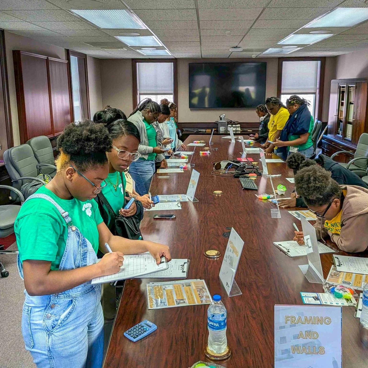 We had some special guests at our Main branch today! Girl Scouts of Eastern South Carolina Troop 423 dropped by for a full day of learning and fun. 🎒⛺️

We put their money skills to the test with a reality fair-style budgeting challenge. Their missi