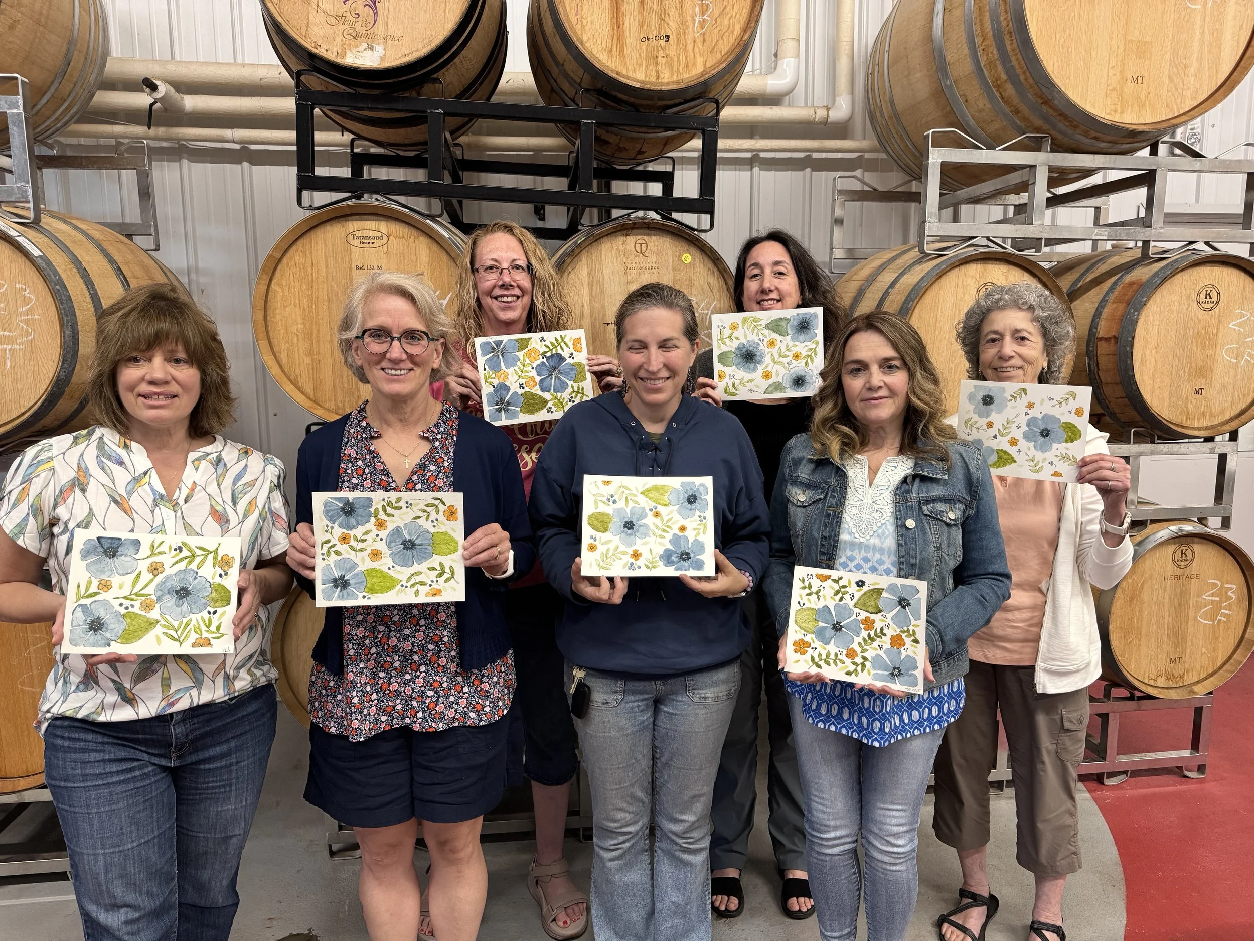 Summer Paint & Sip at Freedom Run Winery