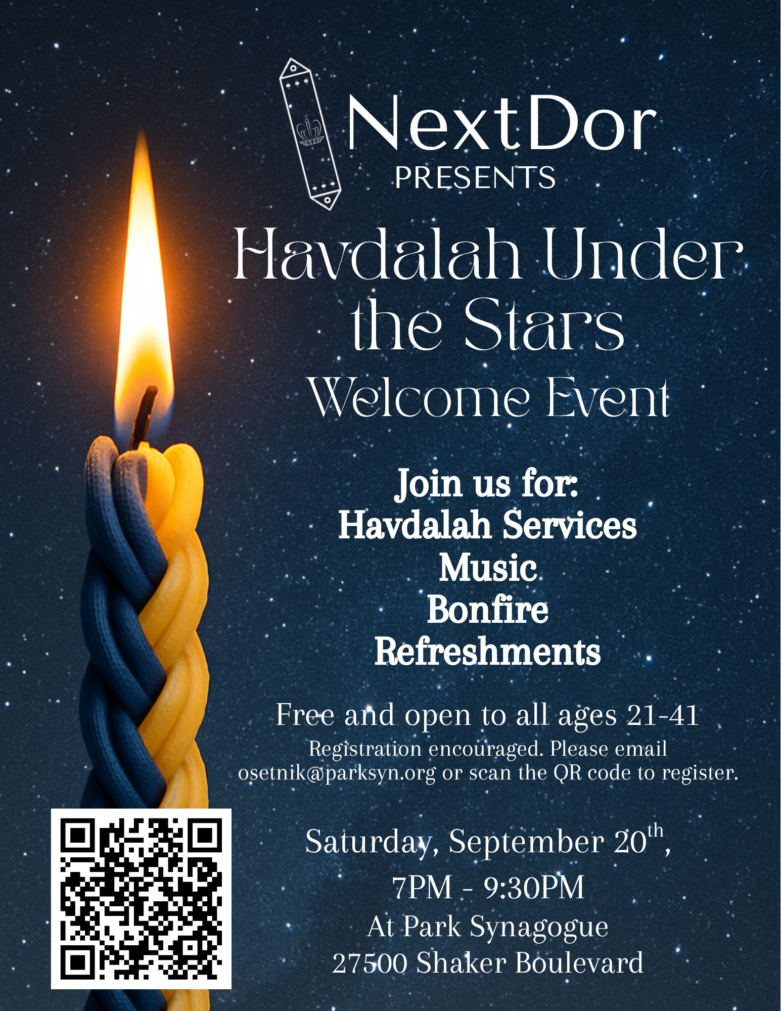 Havdalah Under The Stars