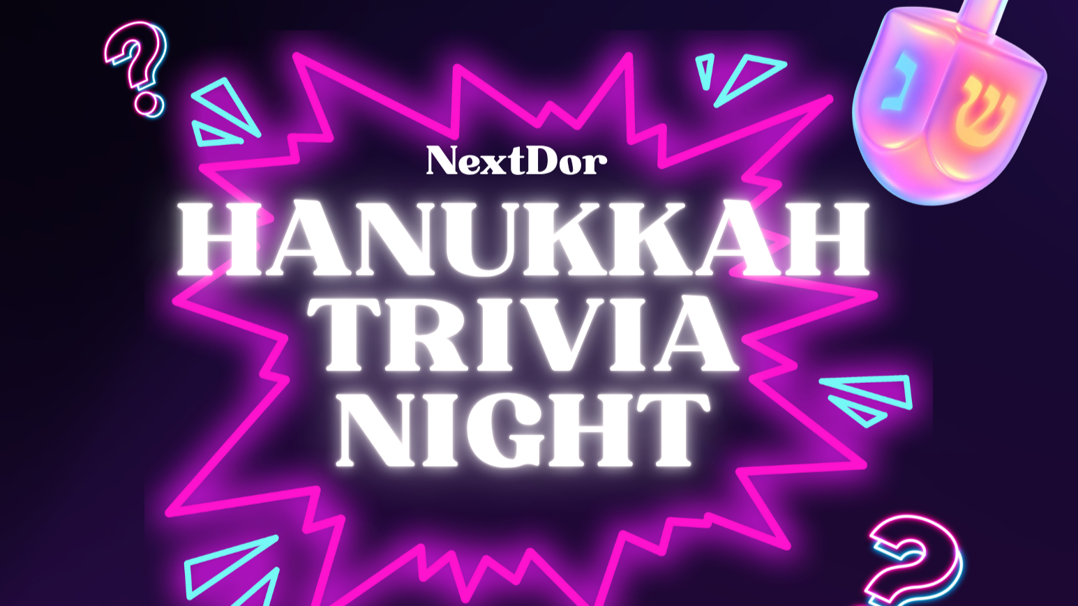 NextDor: Hanukkah Trivia Night