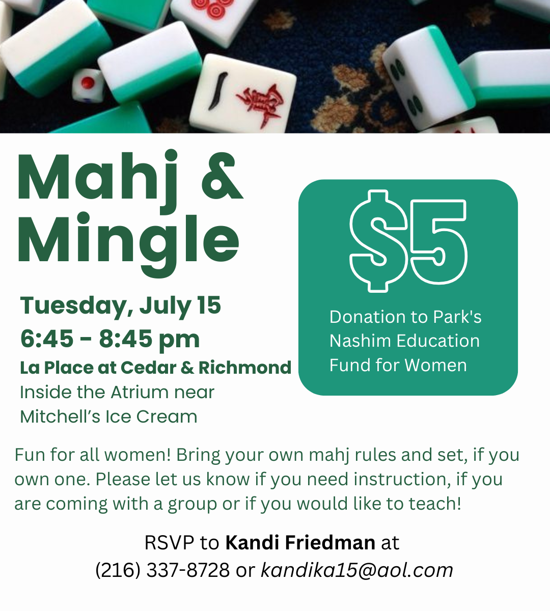 Mahj & Mingle