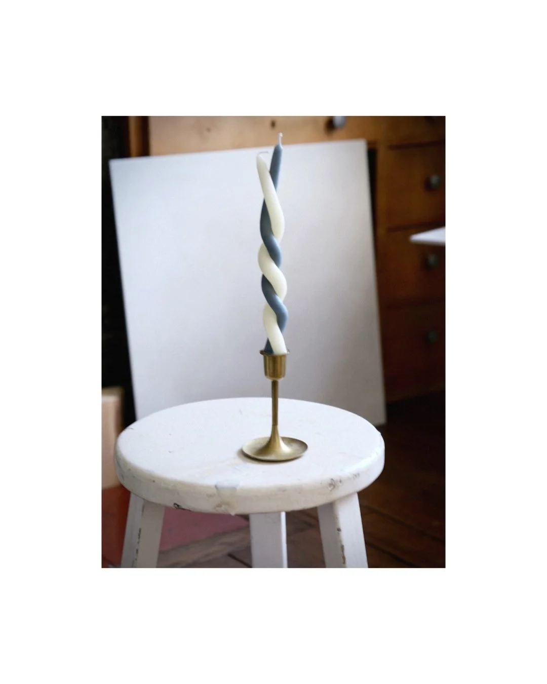 Bougie tournée LAIT - ORAGE