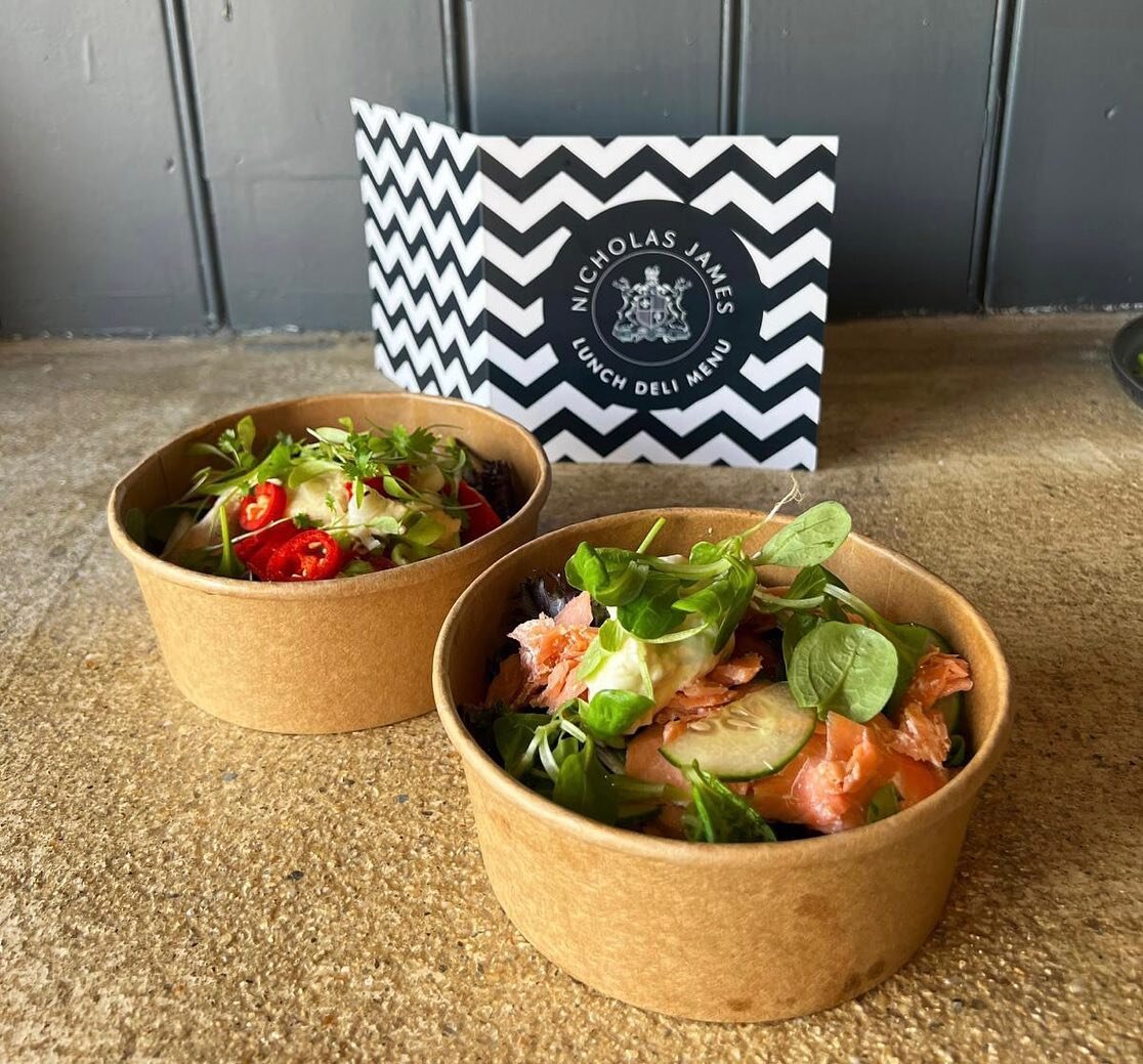 Our delicious salad bowls &amp; wraps are available to dine in and takeaway! 🥗

Breakfast wraps are available from 9am - 12pm, grab a takeaway coffee &amp; wrap for just &pound;5! ☕️

Pop in and order or give us a call to pre order breakfast / lunch