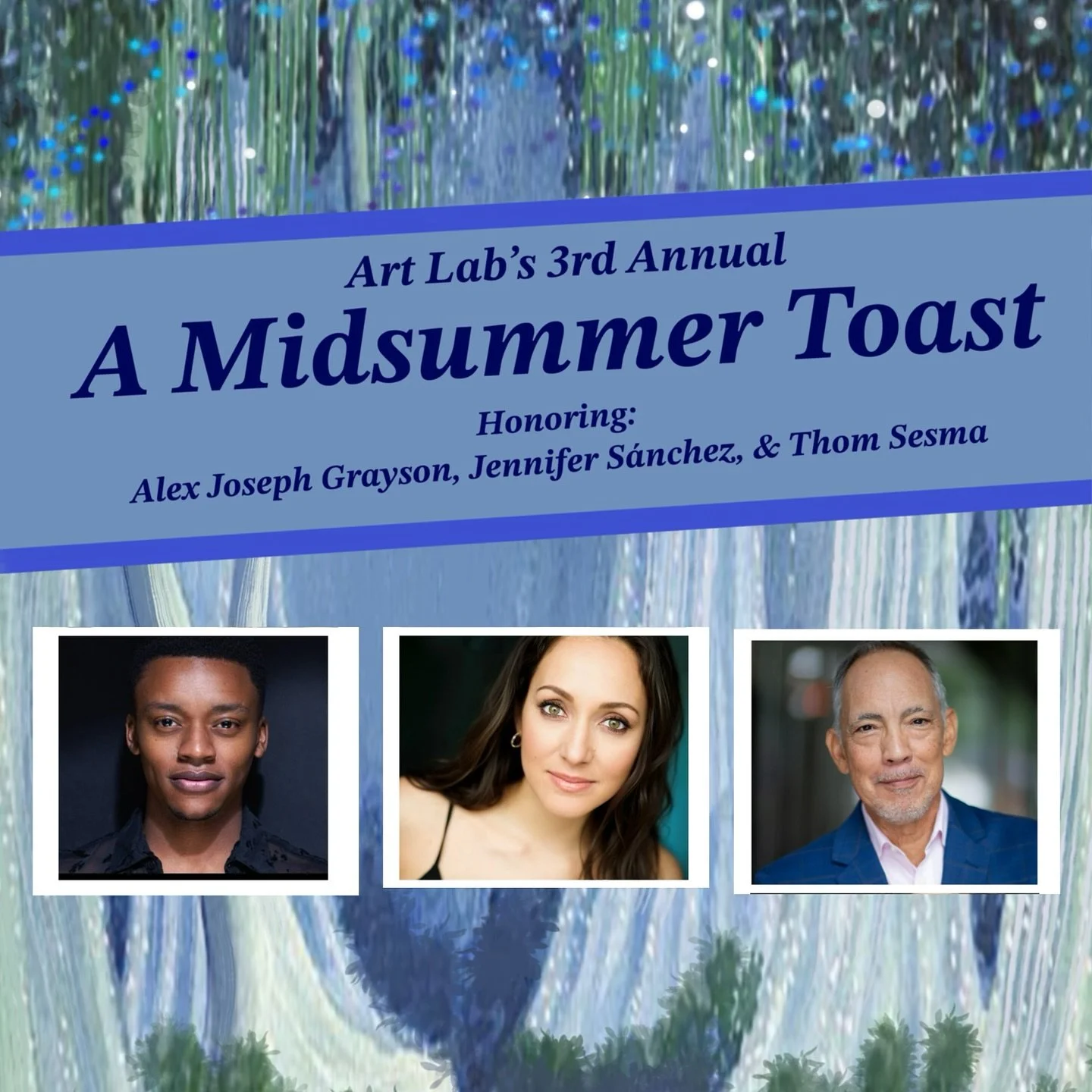 &lsquo;Tis the season for Toast to Broadway! Our third annual, in fact! This year&rsquo;s theme is A Midsummer Toast and this year&rsquo;s recipients of The Artiste D&rsquo;Excellence Awards are the amazing @alexjgsings , @hennihennisanchez , &amp; @