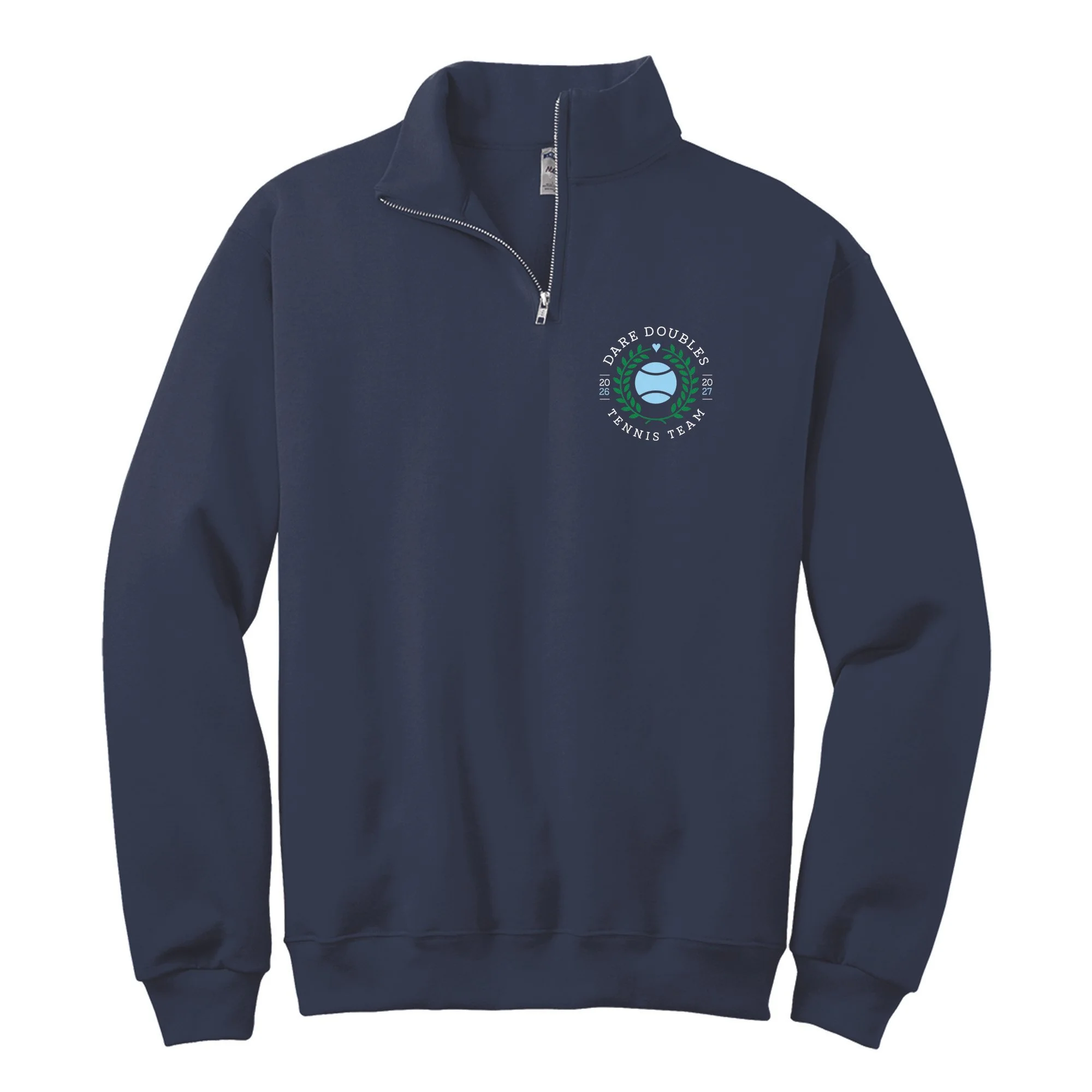 Dare Doubles 1/4-Zip Cadet Collar