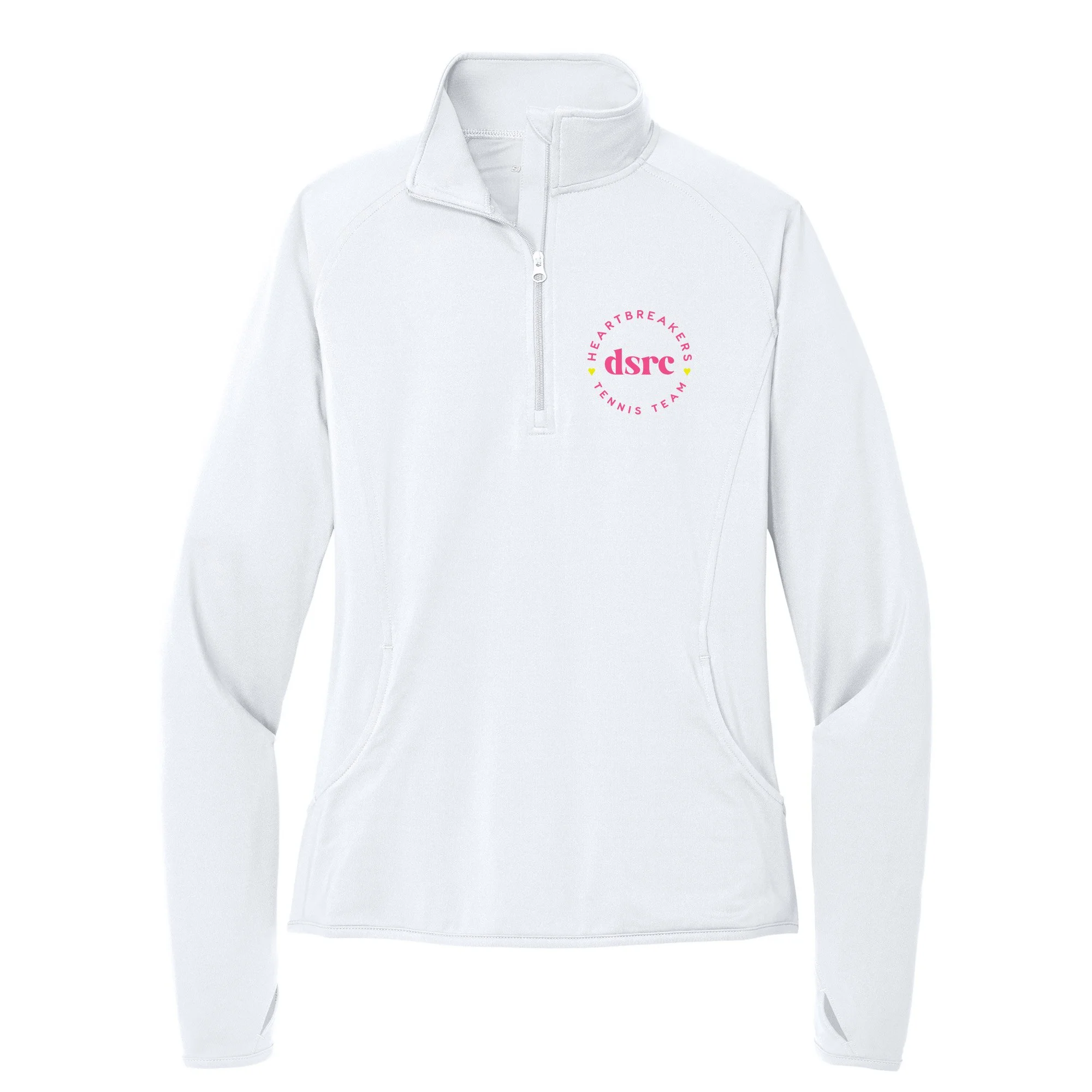 Heartbreakers 1/4 Zip Sport Wick Stretch