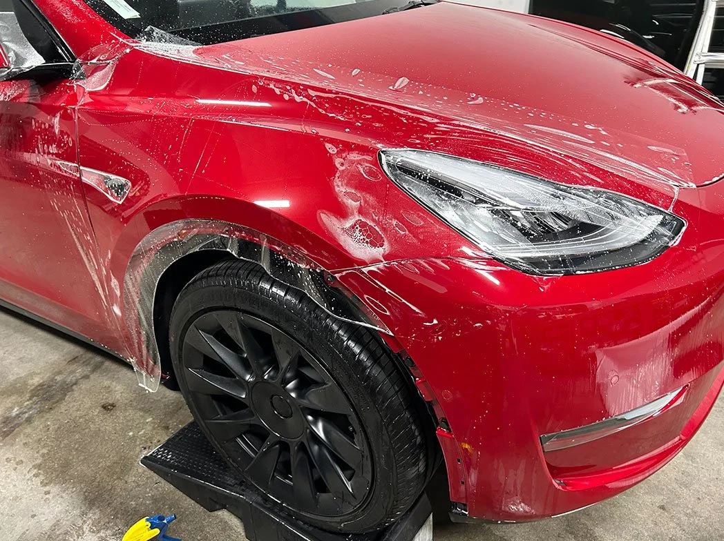 Stek ppf on Tesla 3