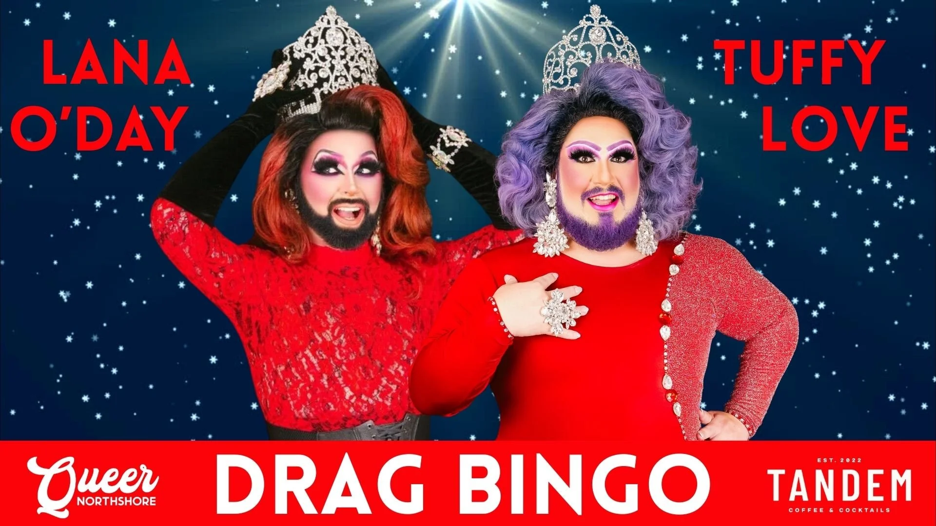 Drag Bingo Holiday Special with Tuffy Love and Lana O'Day