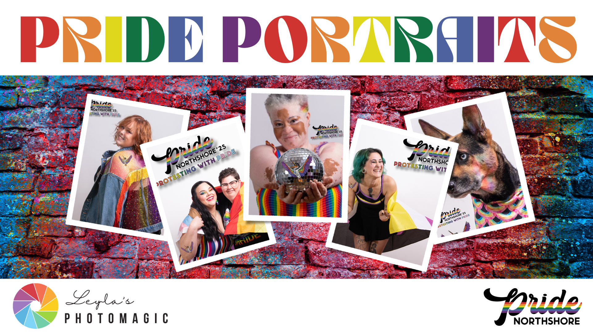 PRIDE Portraits with Leyla's Photo Magic