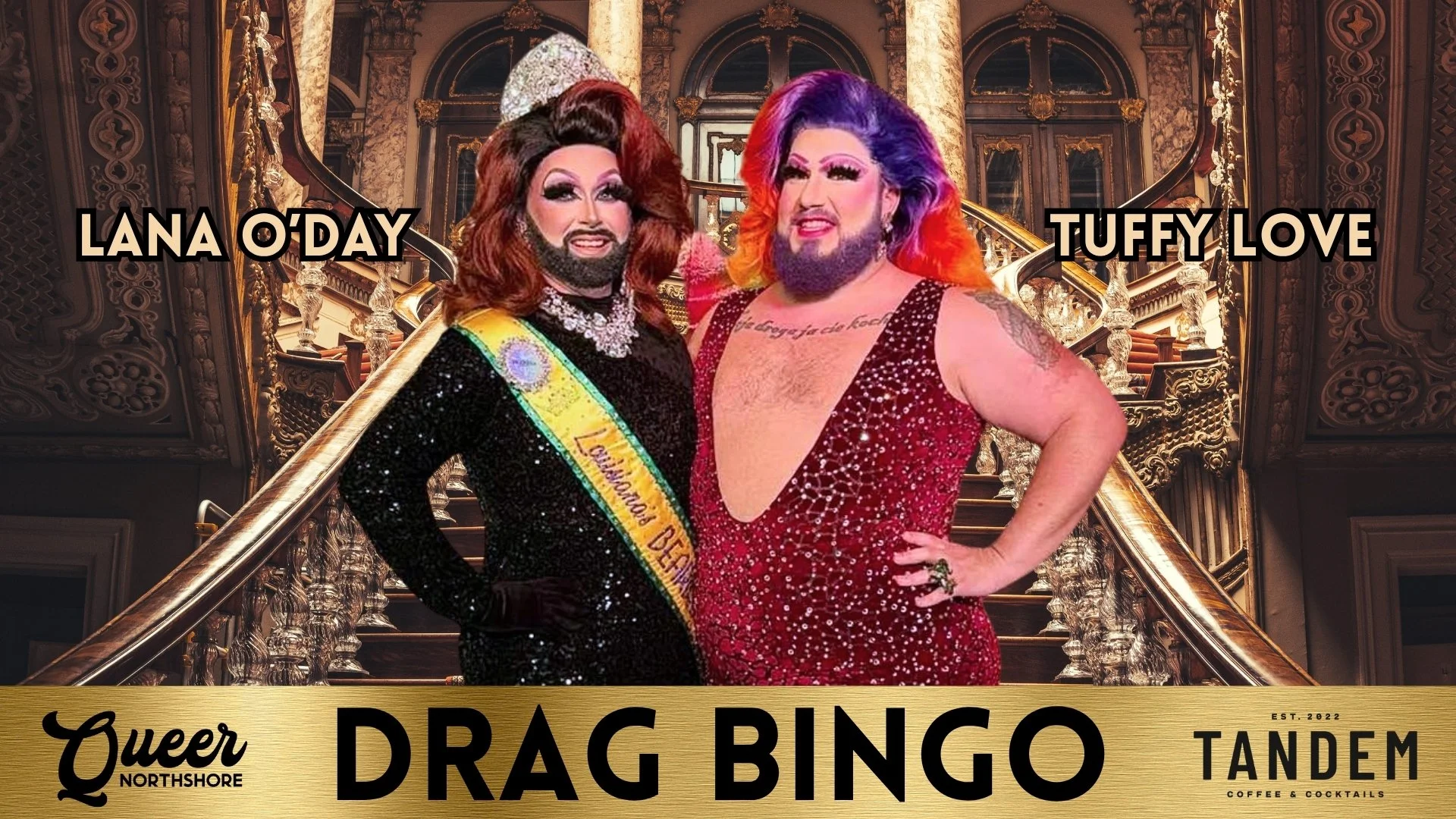 Drag Bingo with Tuffy Love and Lana O'Day