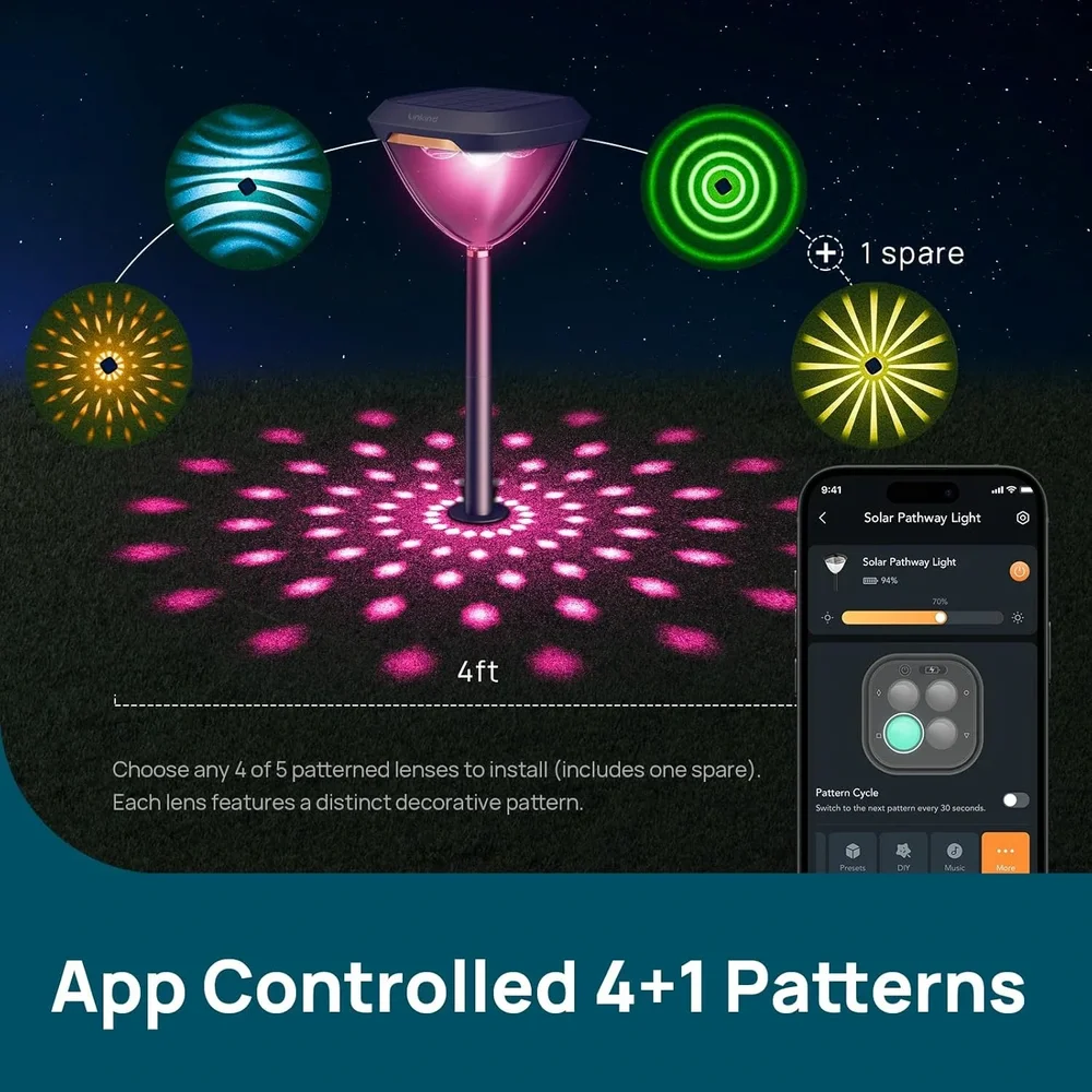 Linkind SP6 Solar Pathway lights 2.webp