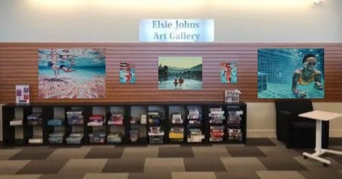 Elsie John’s Gallery in Leduc Library