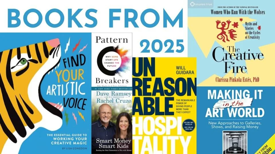 20 Books I Read This Year — and What It Changed About How I Work as an Artist