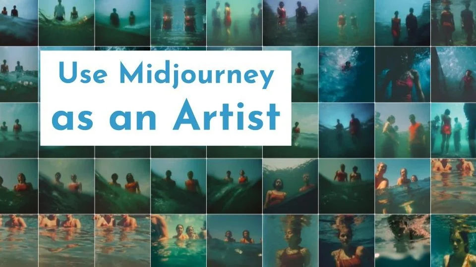 How I Actually Use Midjourney as an Artist — My Process, My Decisions, What I Reject and Why