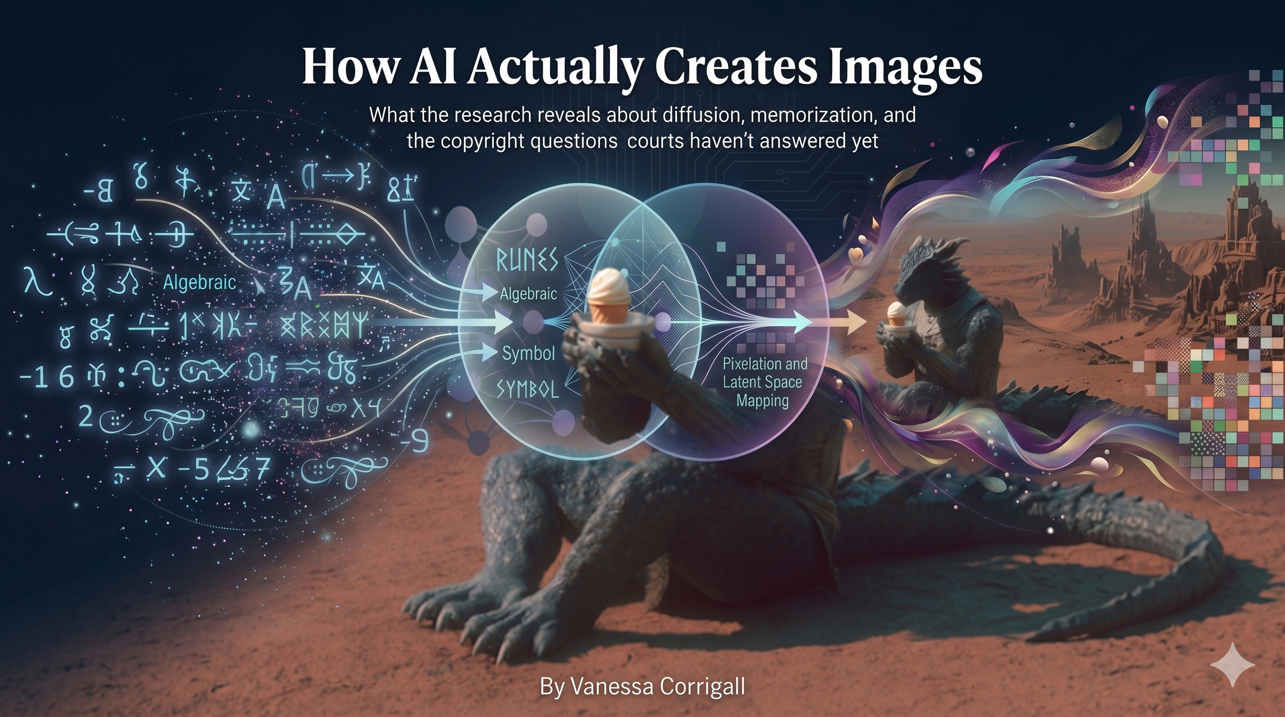 How AI Actually Creates Images: What the Research Reveals