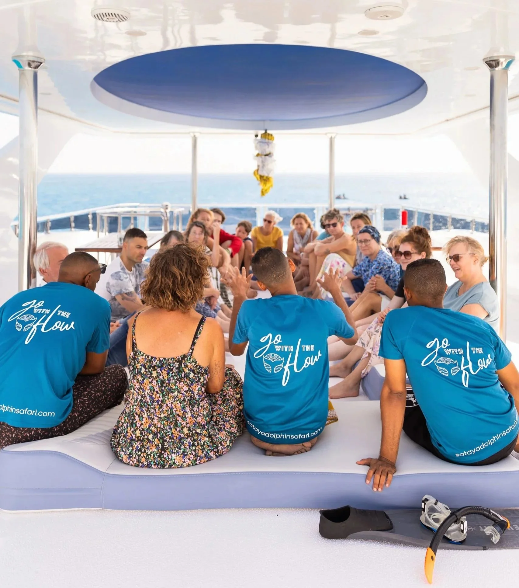 Ecotoerisme, briefing, snorkelbriefing, dolfijnen, Sataya