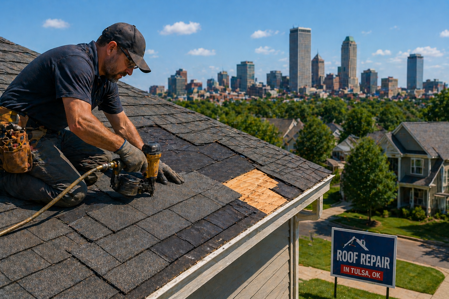 Roof Repair in Tulsa, OK