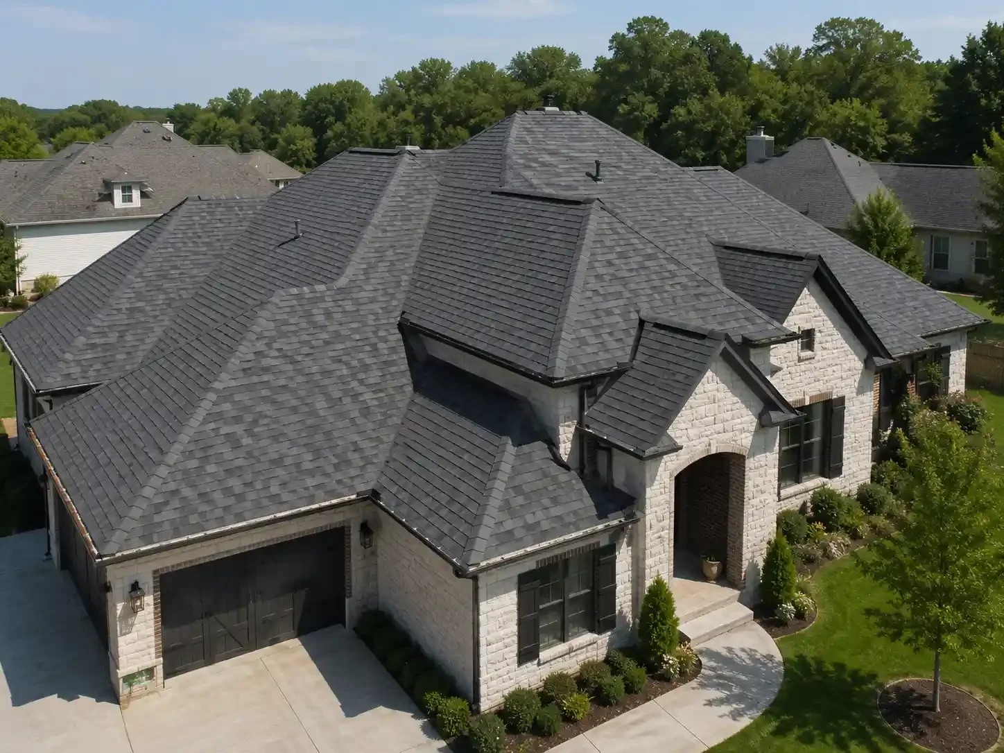 Modern roofing project Bixby OK