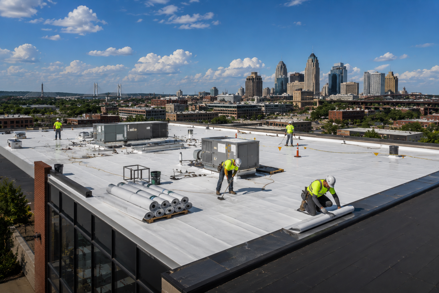Commercial Roofing Service in Kansas City, Kansas