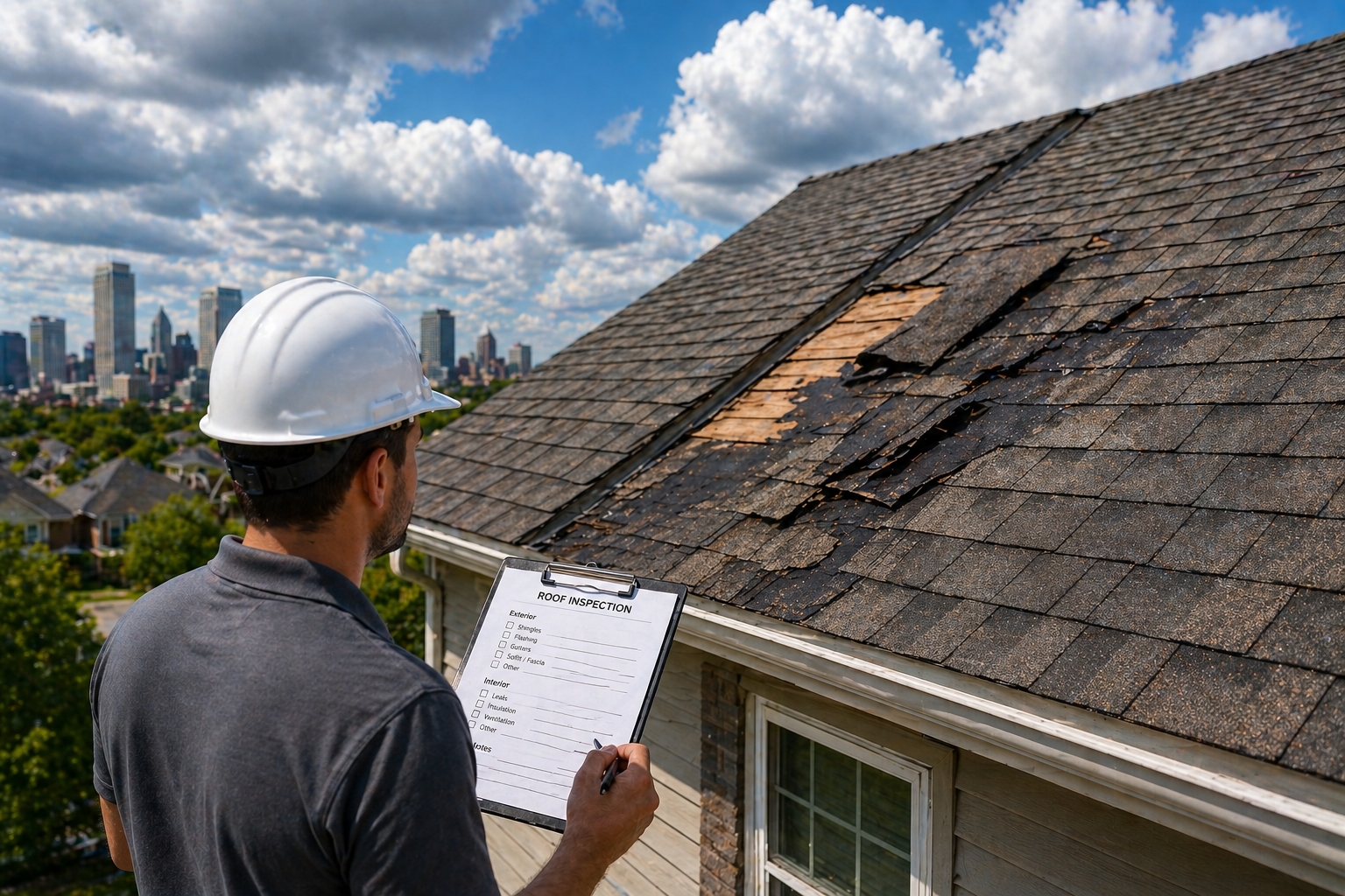 Storm Damage Roof Repair