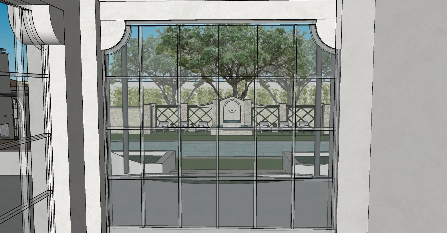 02 - Grand Accent Wall From Kitchen.jpg