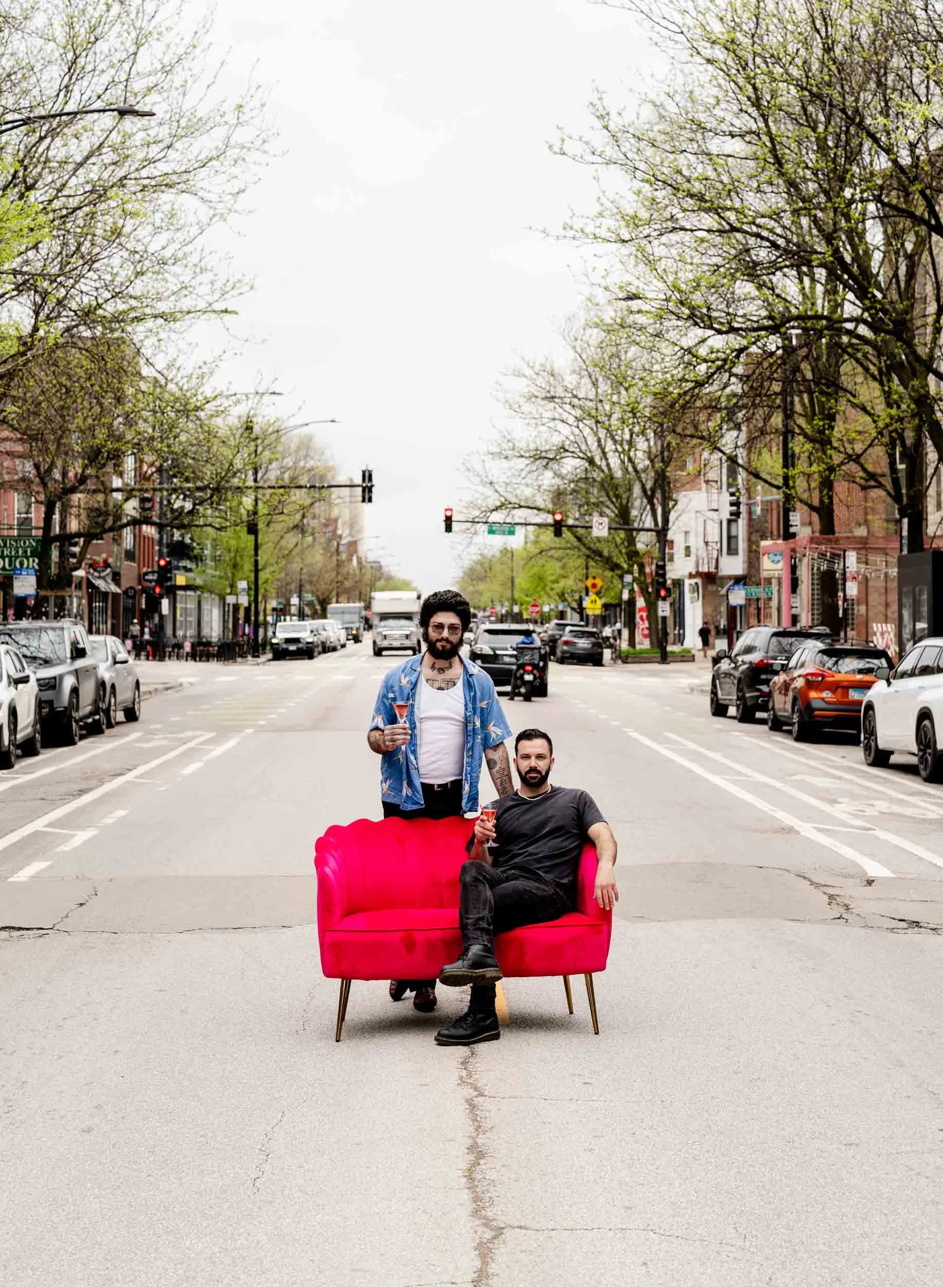 David Mor on Couch On Division