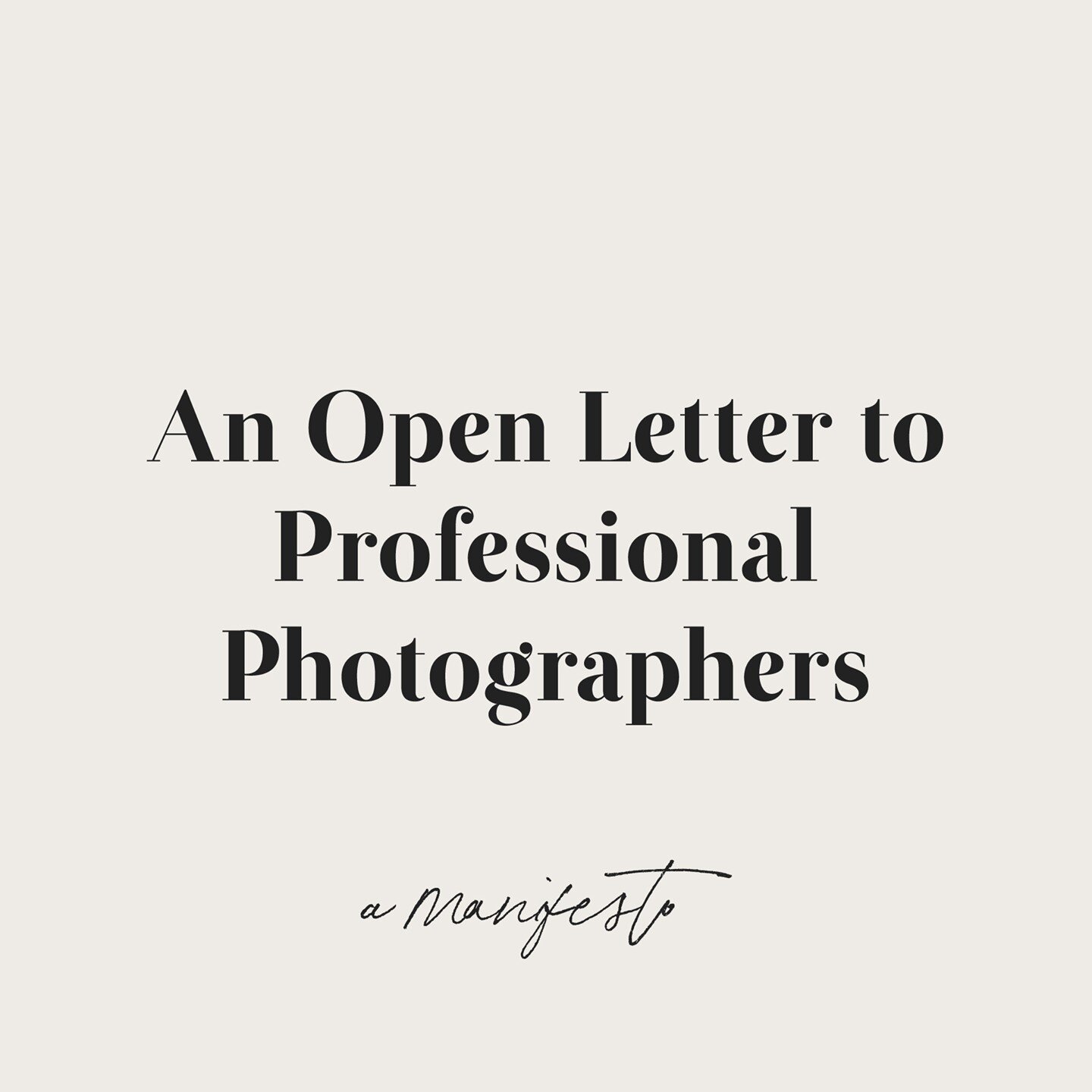 Instagram is hurting your photography business.⁠
⁠
I know that was blunt, but I hope I have your attention. I'll repeat it. Instagram is hurting your photography business.⁠
⁠
It's not because the platform is terrible or that social media is ruining t