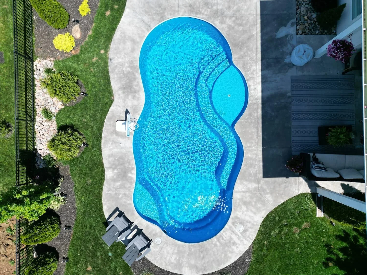 Fiberglass inground pool company near me