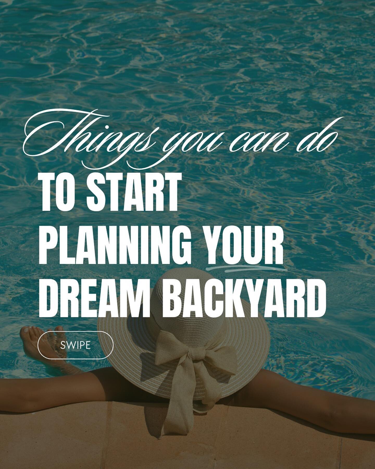 Let us help you stop dreaming and start planning 👏🤩🙌