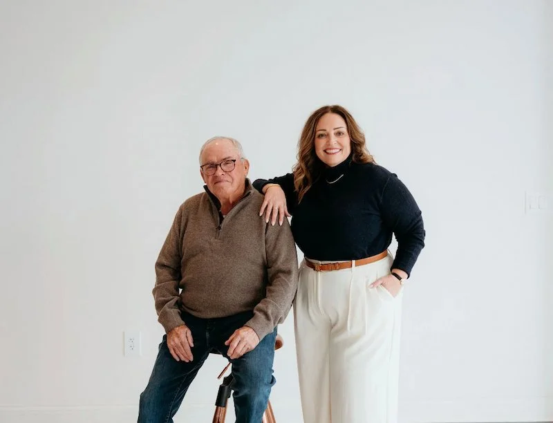 Richard Stanhope, founder of Tiger Pool and Patio in Kansas City, with daughter and co-owner Jennifer—a Kansas City pool company built on four decades of trusted inground pool installation.