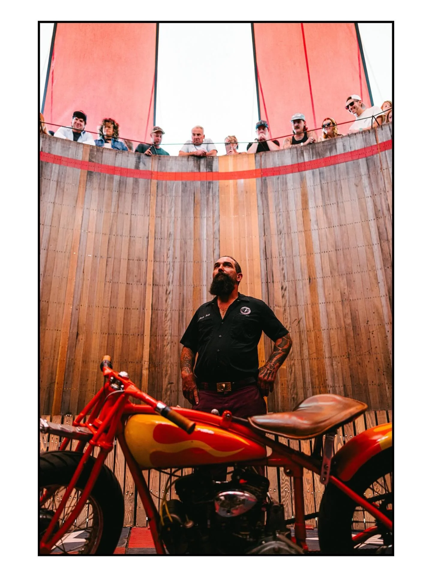 For the love of kick starts and vintage motorcycles&hellip;the growl of the motors, the smell of the exhaust, the rattling of the boards, the cheers of the audience&hellip;even though this may be the longest running Wall of Death, this show will neve
