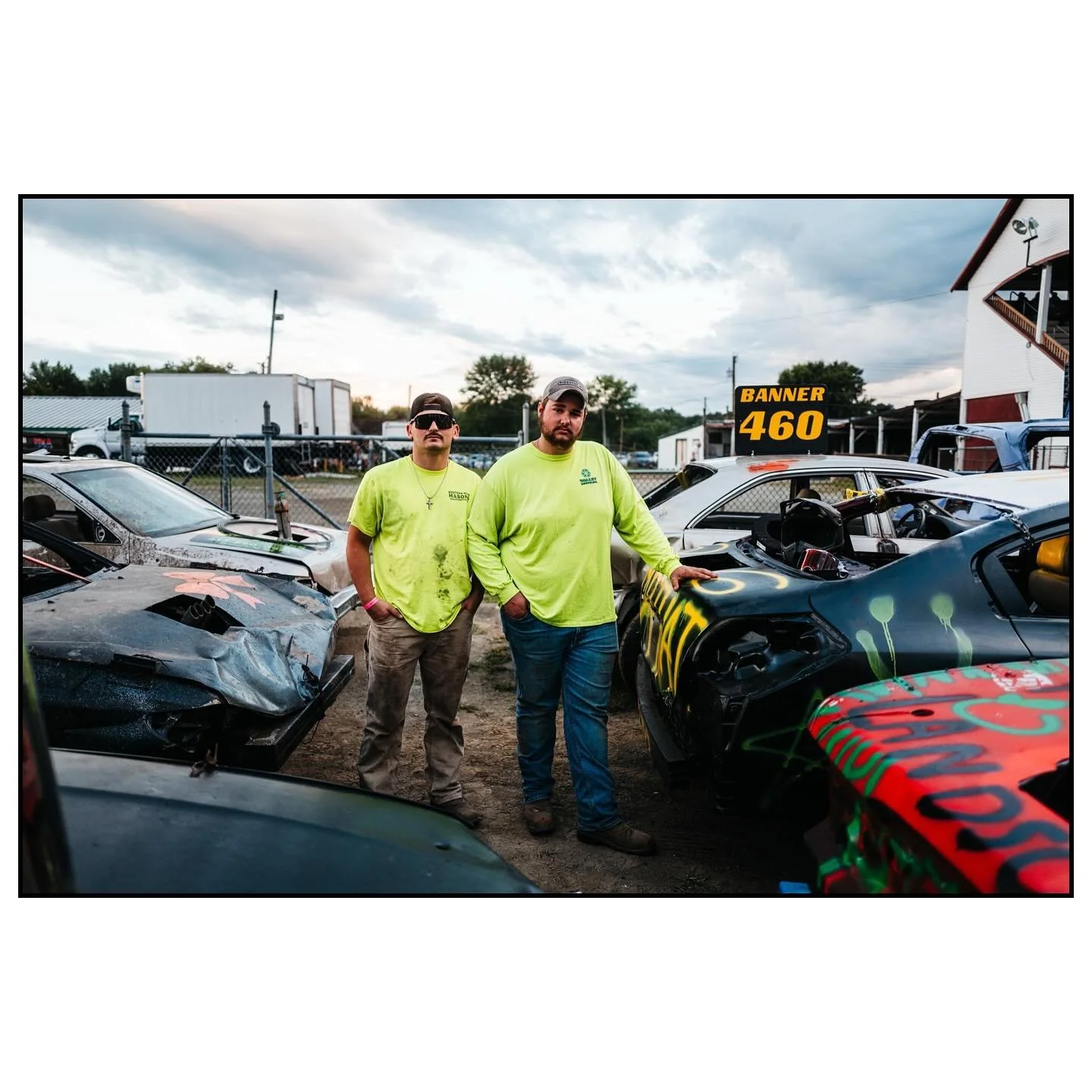 Friday night lights at the demolition derby. Shout out to my boy Big Tread with the Altima.

All shot with the Leica Q3. The absolute perfect golden hour sky only helped everyone&rsquo;s situation. 

#26
#BigTread
@3countyfair 

#3countyfair #western