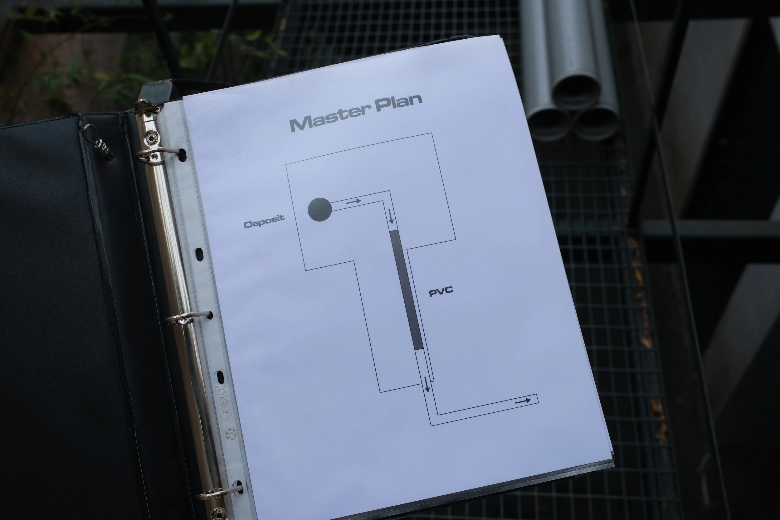 Hydra master plan esquema técnico de instalación, Croma