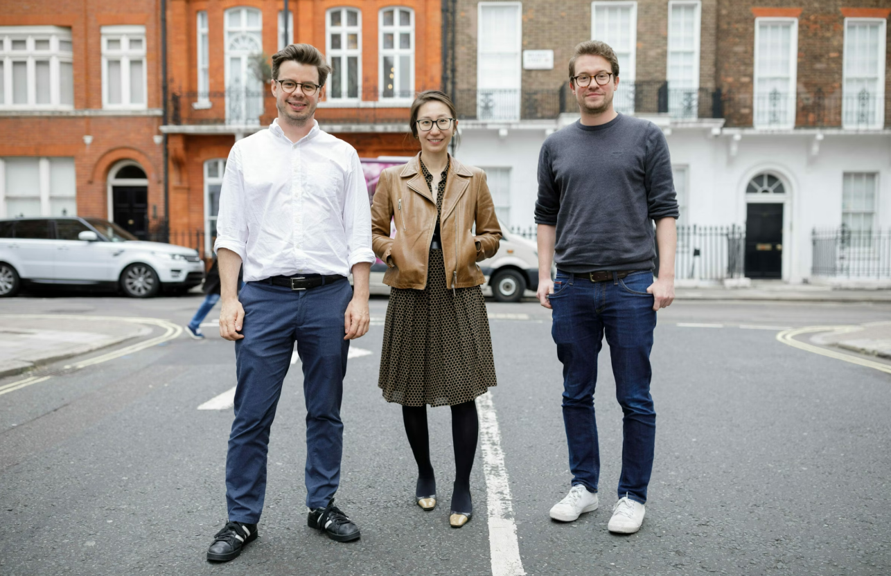 Faculty AI founding team Marc Warner, Angie Ma and Andrew Brookes — applied AI platform acquired by Accenture, backed by Mercuri VC from seed stage
