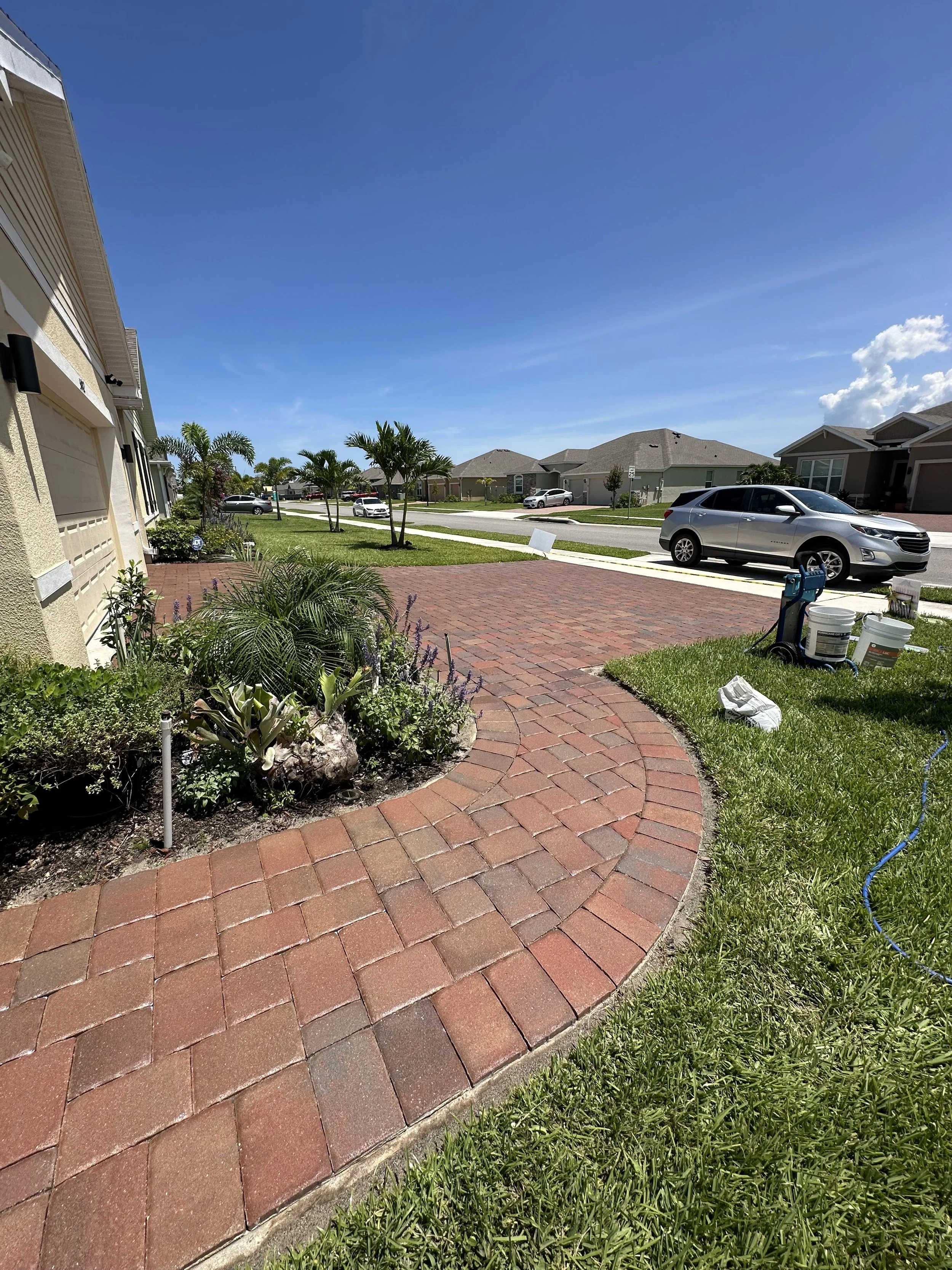paver sealing services in Melbourne, Palm Bay, West Melbourne, Viera, Suntree, Rockledge, Cocoa, Cocoa Beach, Merritt Island, Satellite Beach, Indian Harbour Beach, Indialantic, Melbourne Beach, Sebastian, Vero Beach, and Fellsmere, FL,