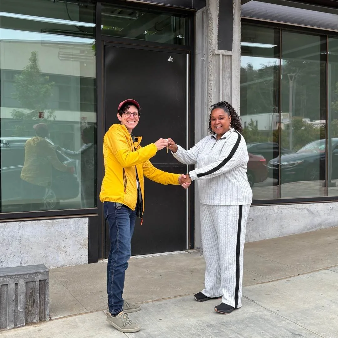 We Received the Keys to the New Cafe Space