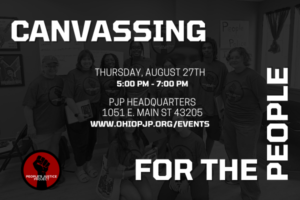 Canvassing for the People: August 27th