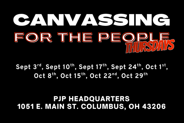 Canvassing for the People: September 17th