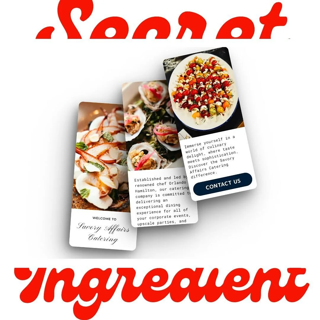 We are the secret ingredient to your restaurant business! Let&rsquo;s make sure your website reflects your amazing establishment.