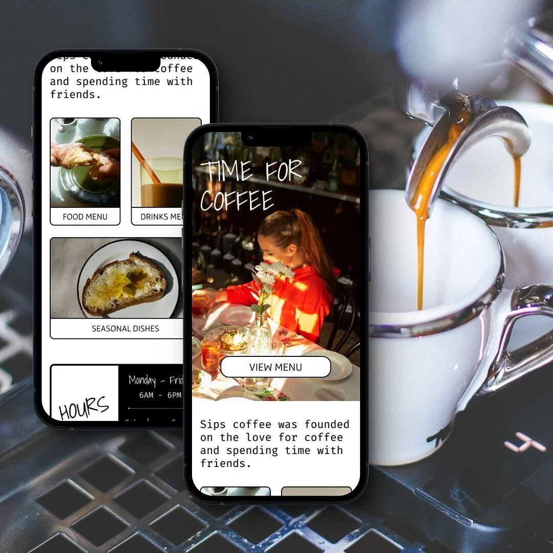 Infusing your coffee shop&rsquo;s digital presence with the same warmth and aroma as your coffee. Let&rsquo;s make your website as inviting as your cafe!