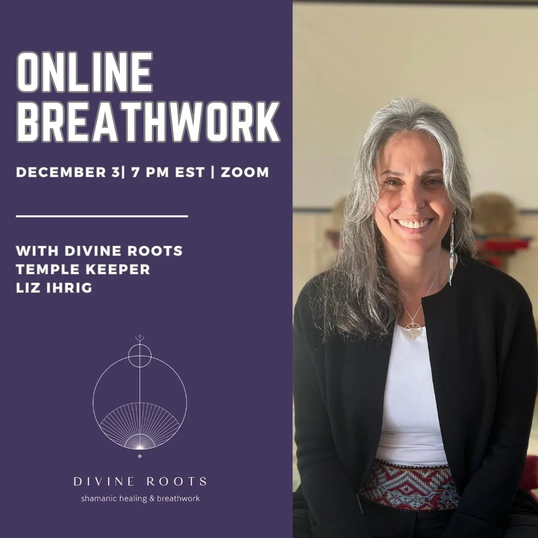 Online Breathwork⁠ with Temple Keeper Liz⁠ @lizhrig⁠
⁠
December 3 | 7pm EST | Zoom⁠
⁠
Everyone is welcome in this sacred circle⁠
⁠
This is the container where we hold space for our highest selves breathing into the sacredness of our breath.⁠
⁠
We wea