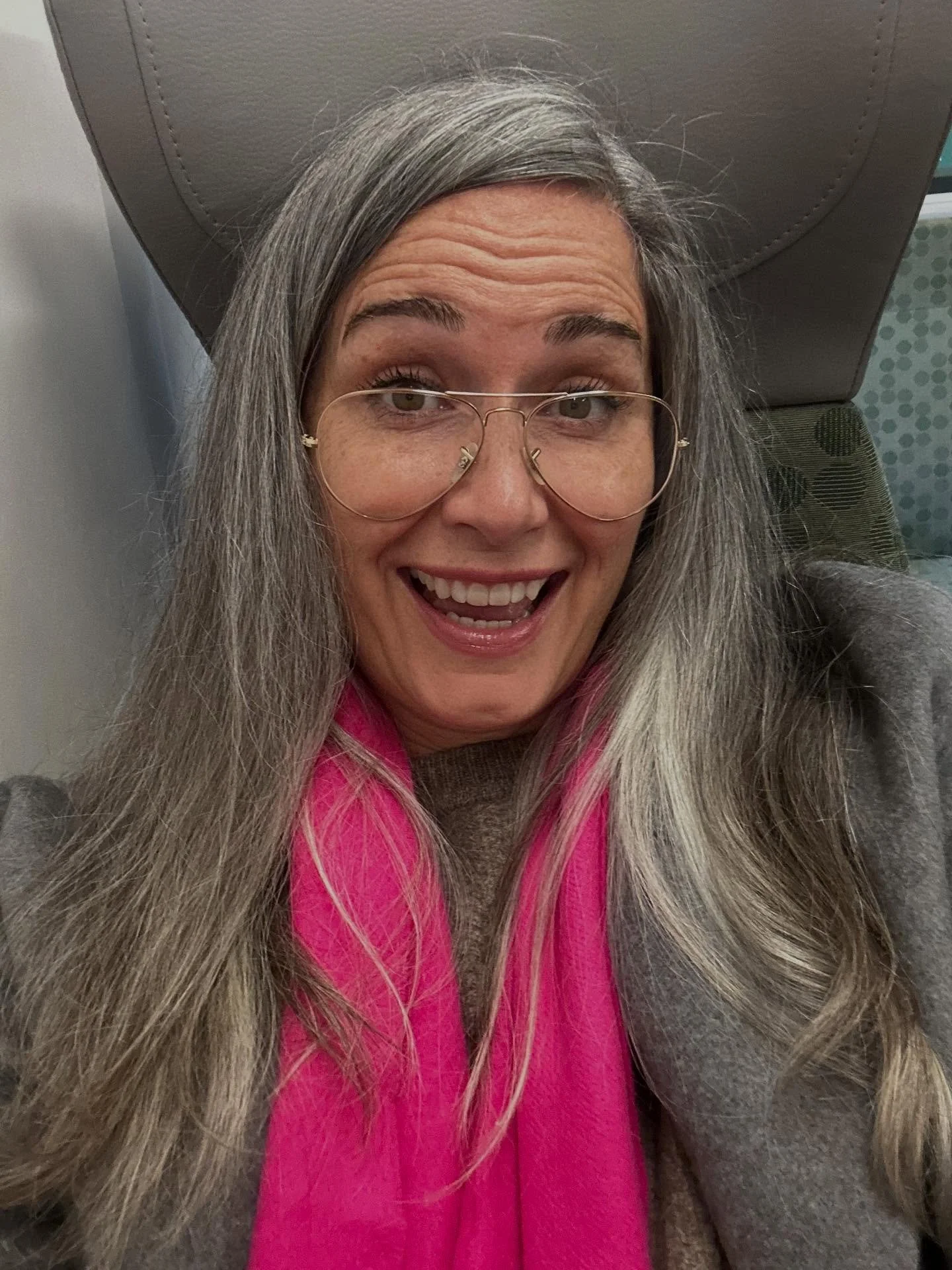 The other day I washed my hair and got on the Go train and headed to the One of Kind Show in Toronto to hang out with one of my dearest pals!

I joked to my husband because I told him I dressed like a civilian that day 🤣🤣

I find that my life (whic