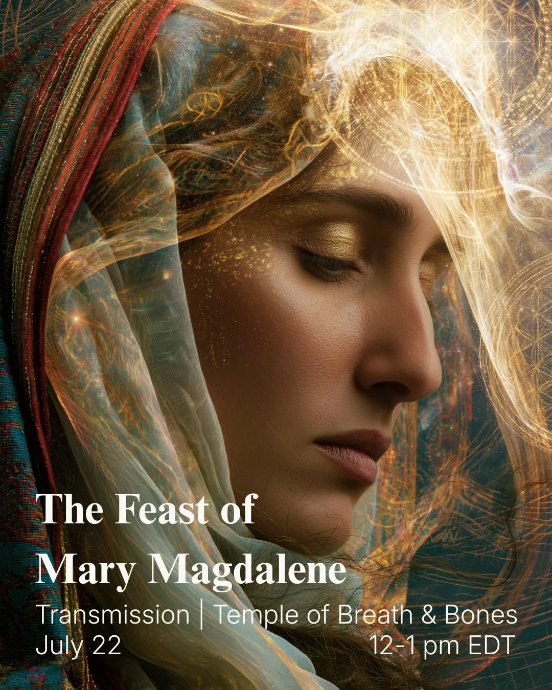 Praying with Water and meeting Mary Magdalene
