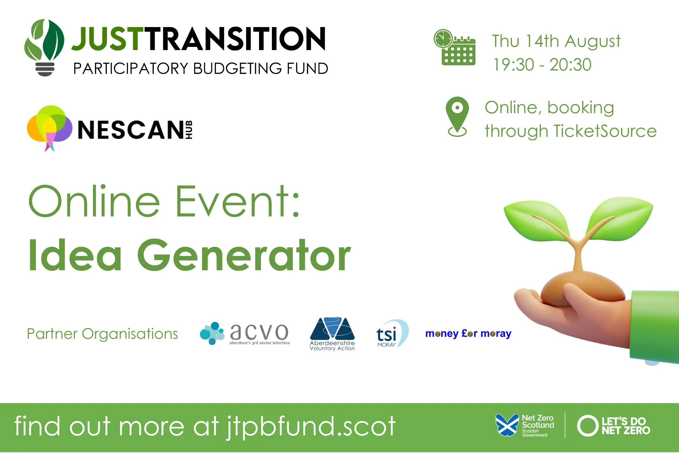 Idea Generator: Online Event