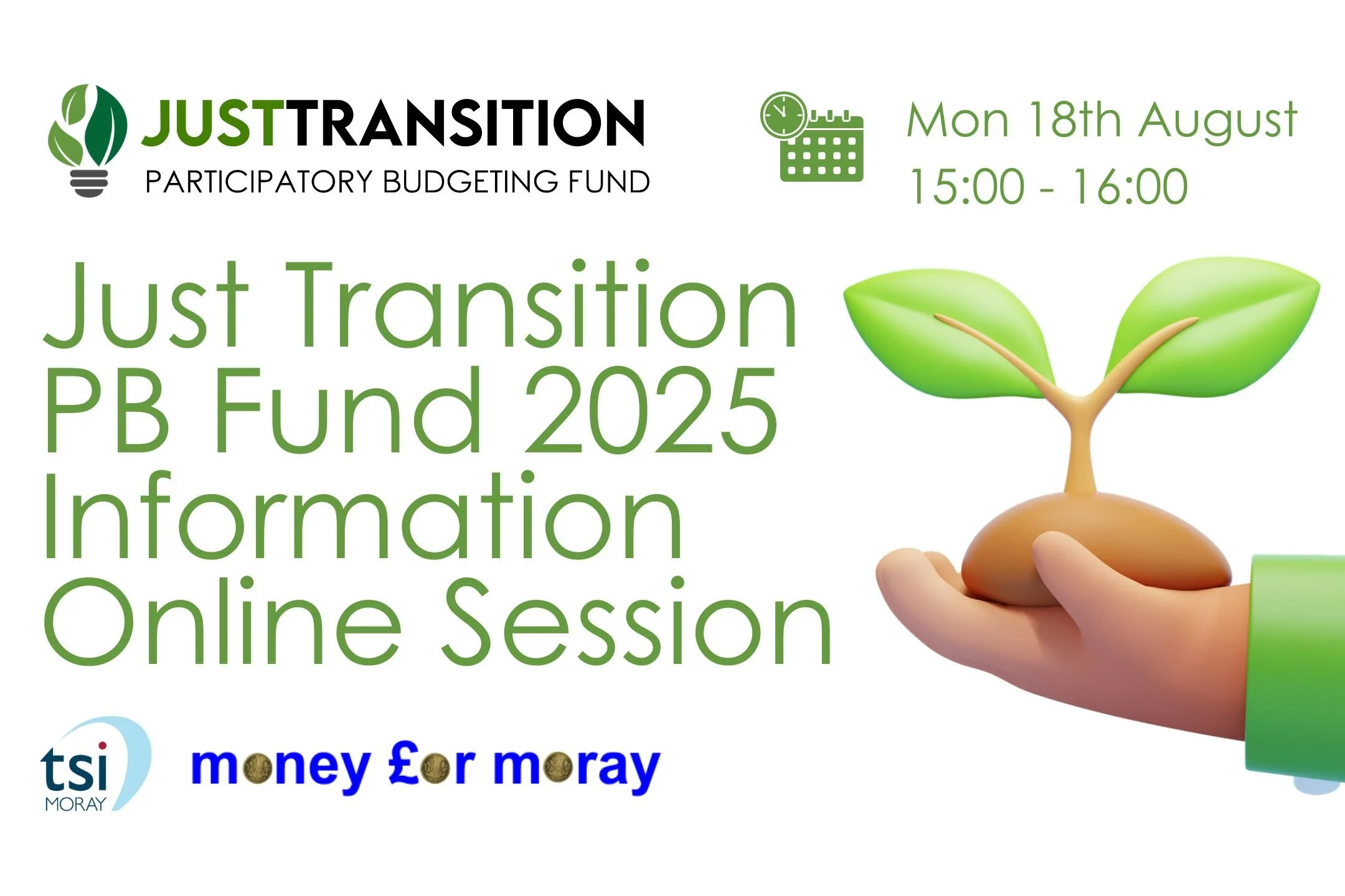 Moray: Just Transition PB Fund 2025 Information Session